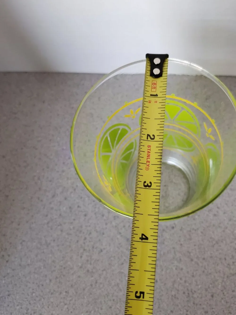 Vintage 1970’s Lemonade / Iced Tea glass